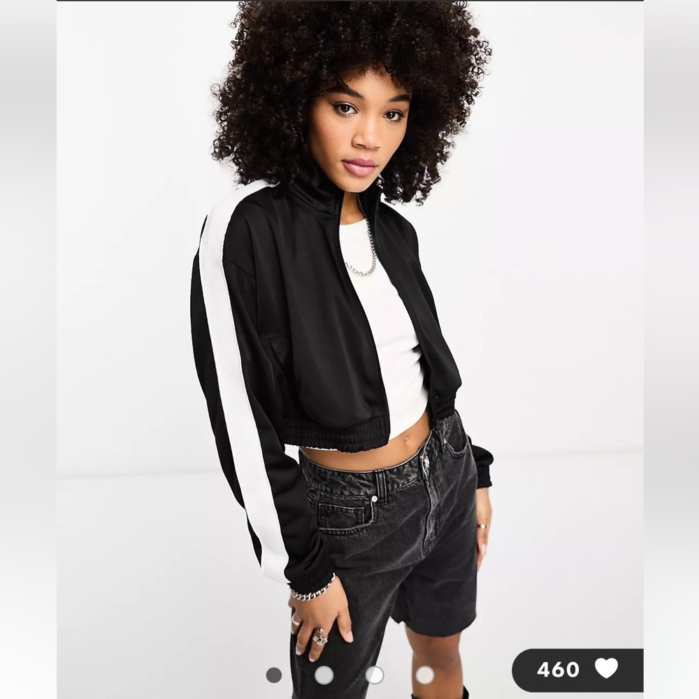 ASOS zip up track jacket